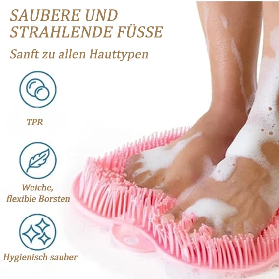 🔥Heißer Verkauf-49% Rabatt💕Fuß- und Rückenschrubber-Massagepad für die Dusche