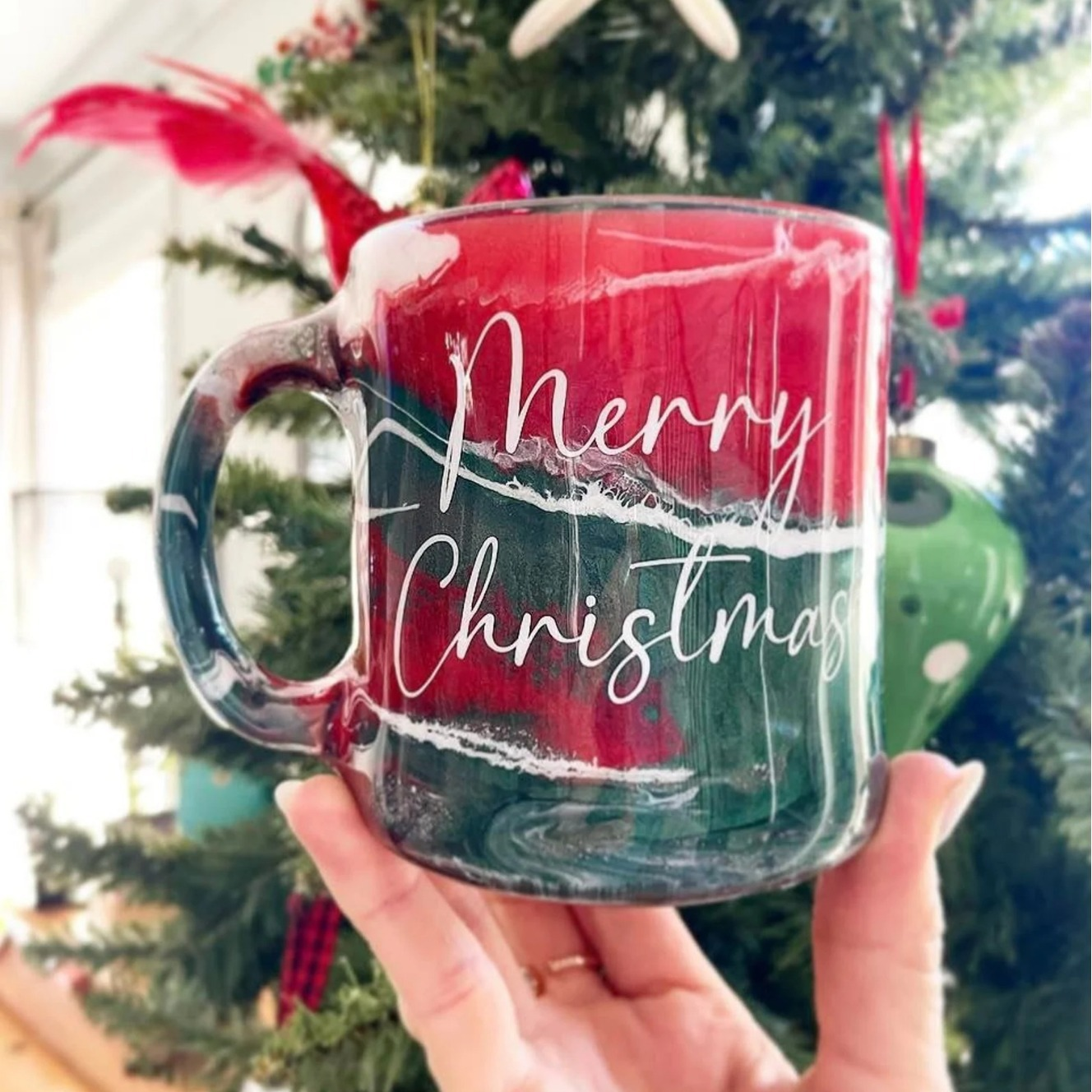 🌊✨Handmade Christmas Beach Mugs-（Save 49% on hot first week sales）