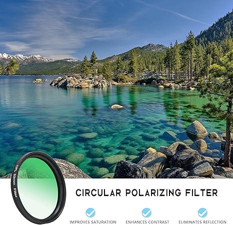 💥LAST DAY SALE 50% OFF💥52mm Clip-on CPL Phone CameraLens Filter Kit