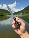 Cicada Damascus Survival Knife