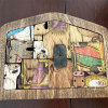 Handcrafted Wooden Nativity Scene Puzzle Set