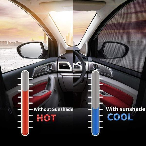 50% OFF Universal Car Window Sun Shade Curtain, Buy 2 Get Extra 10% OFF