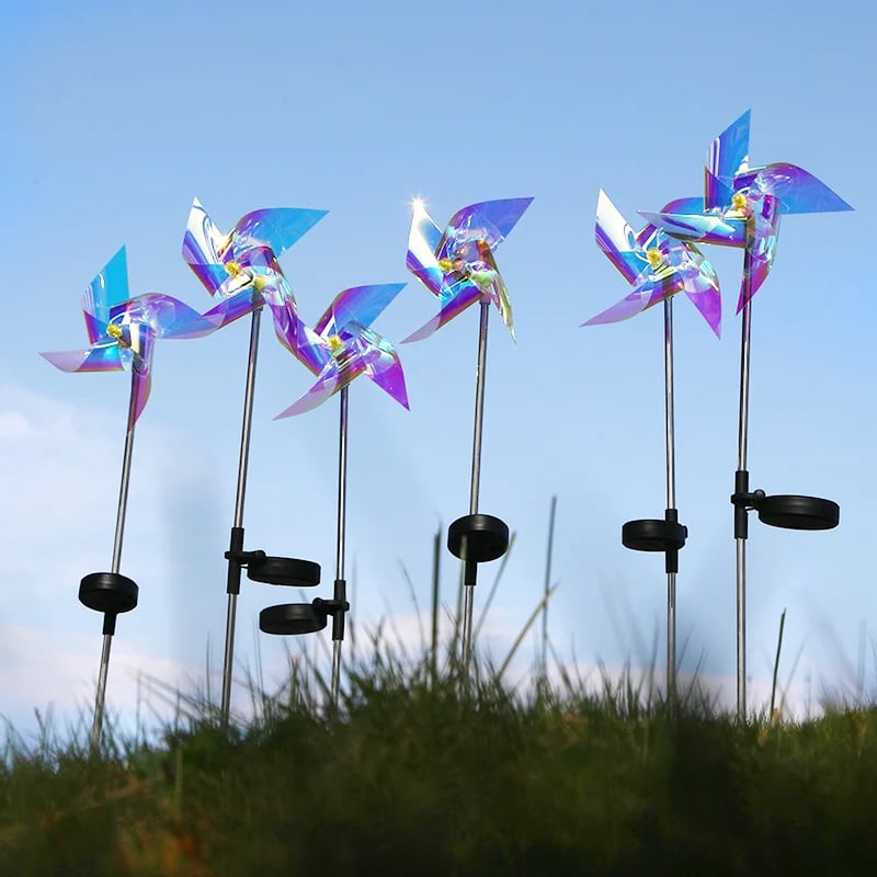 Limited Time Offer - Waterproof Solar Garden Windmill Light