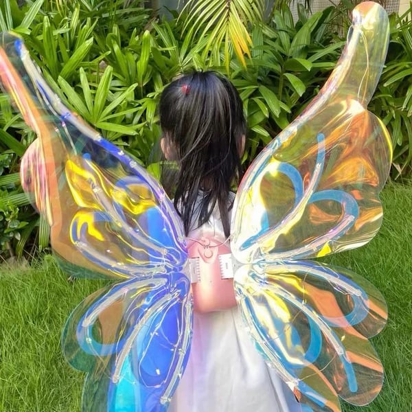 (🎄2023-Christmas Hot Sale🎁)Electric Butterfly Wings With Music Lights