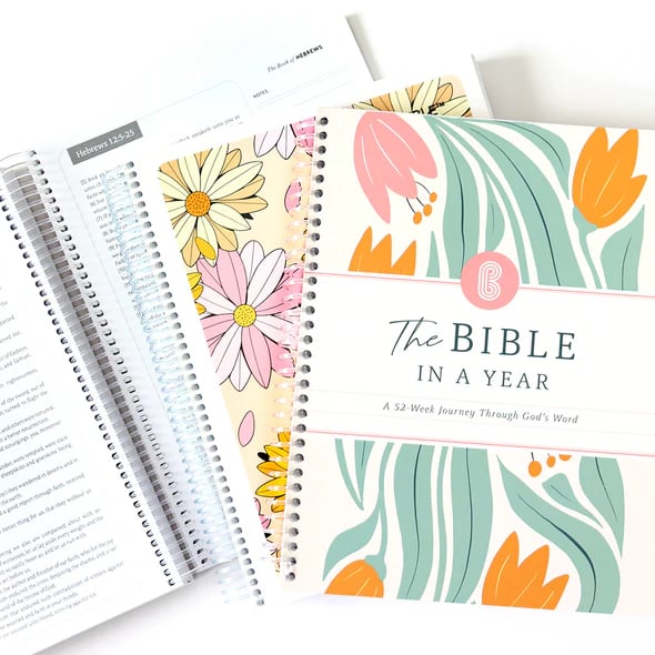 🔥LAST DAY 49% OFF - ✝️📚The Bible In A Year: A 52-Week Study(✨Hardcover Book)