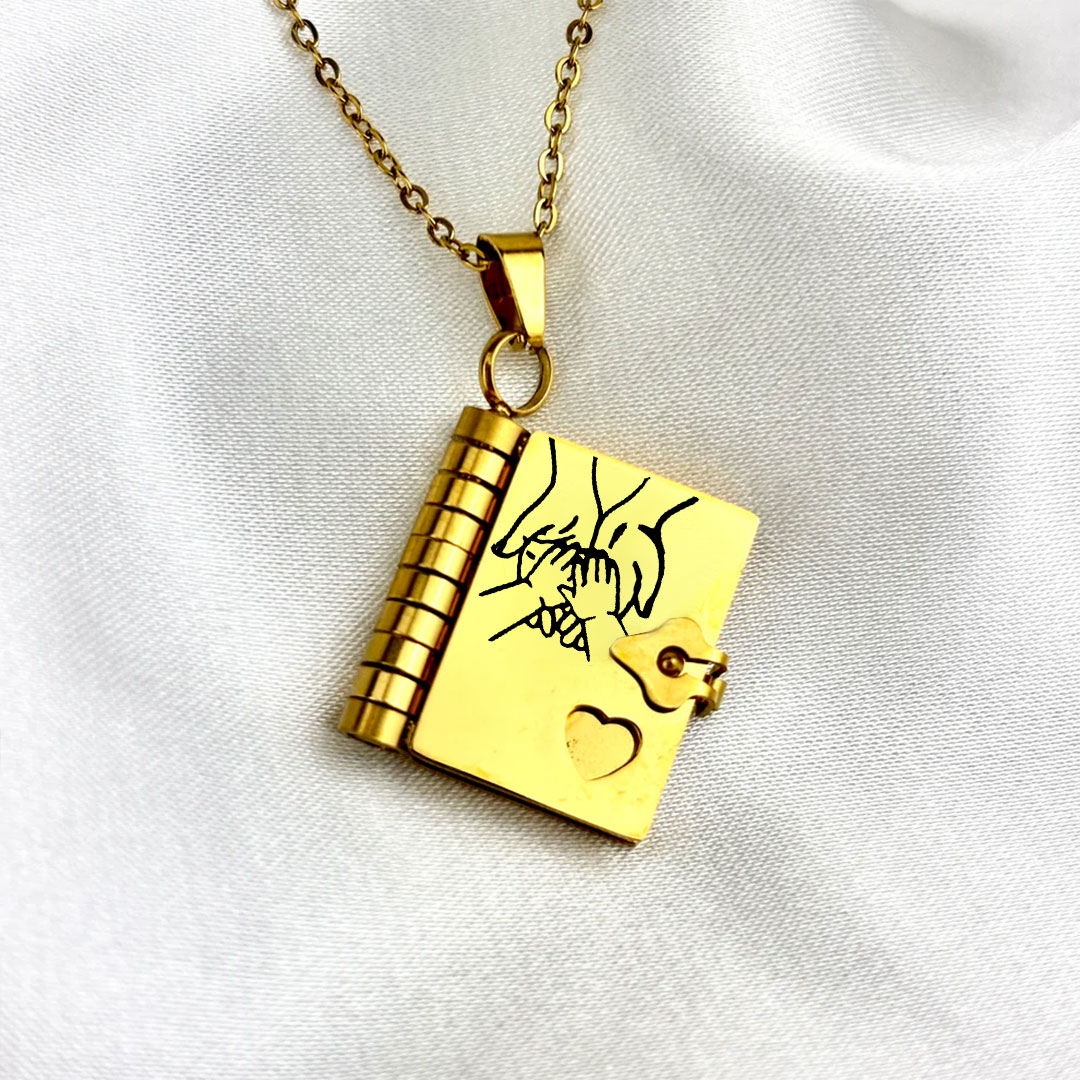 ⏰LAST DAY SALE 50% OFF - For Daughter - My Incredible Daughter Book Necklace