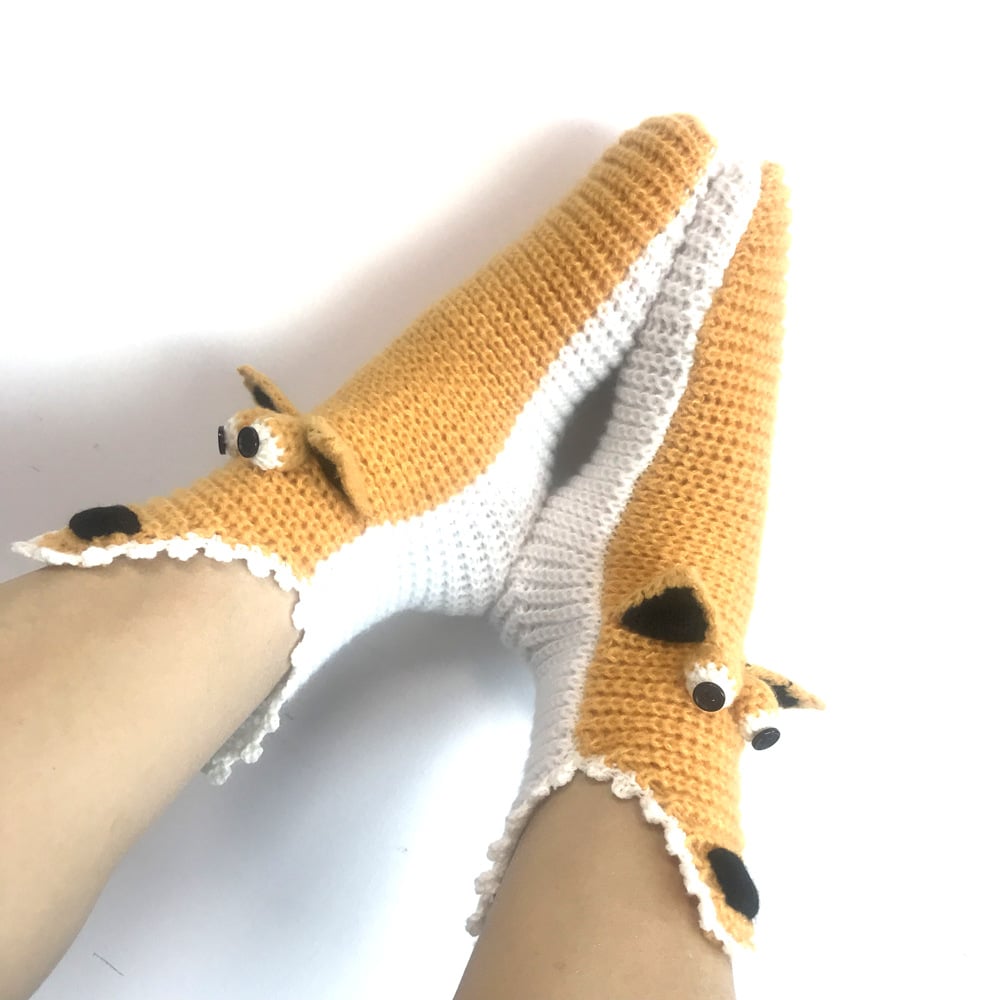 (🌲Early Christmas Sale - 49% OFF)🔥- 3D Knit Crocodile Socks