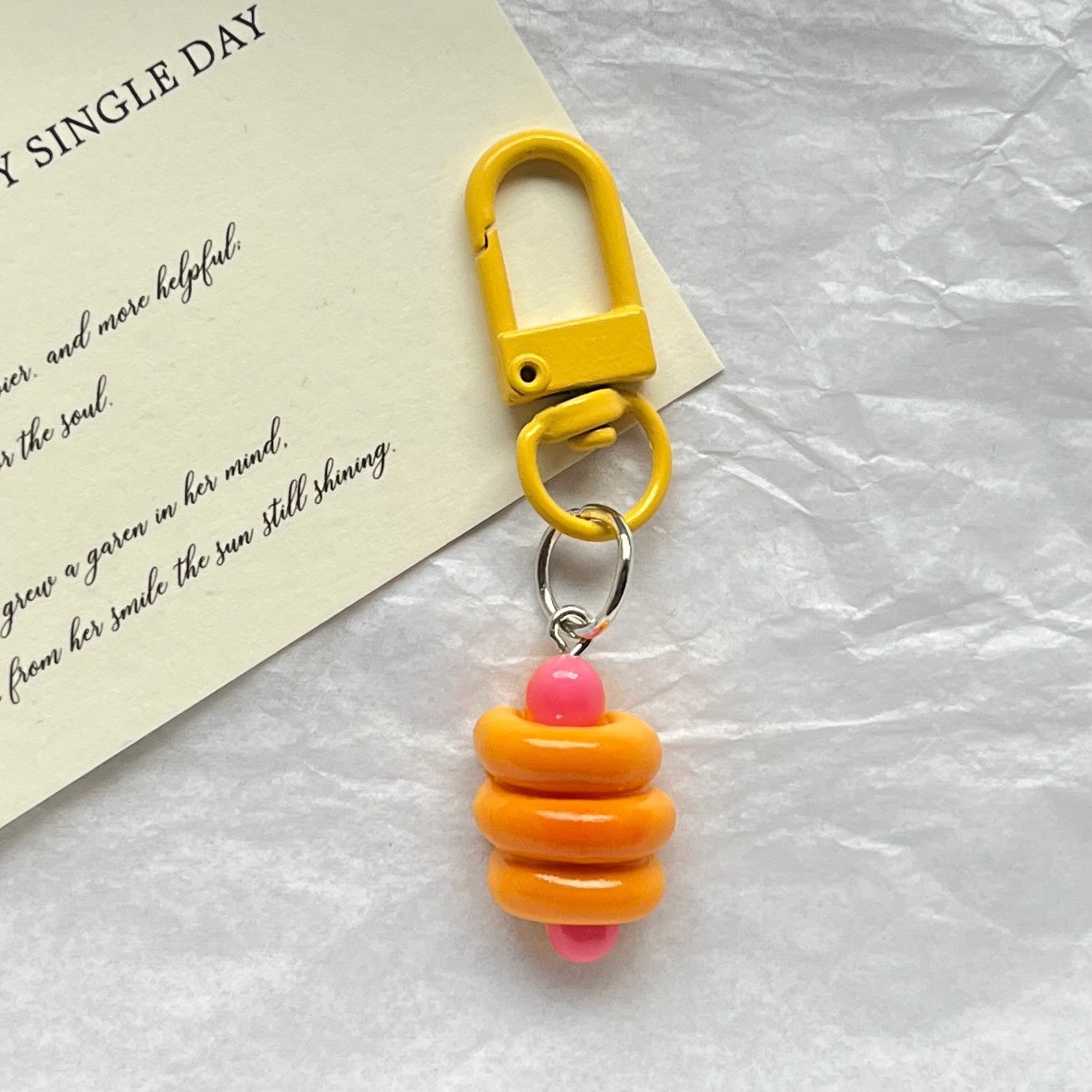 🔥HOT SALE 49% OFF - 🍞🥖🥯Cute Analog Bread Keychain Pendant