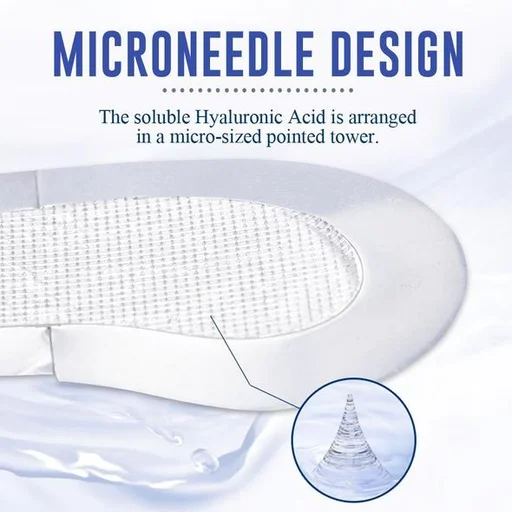 Hyaluronic Acid Microcrystalline Small Bone Chip Microneedle Mask