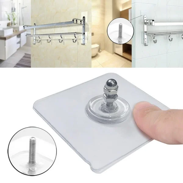 Christmas Hot Sale 48% OFF - Adhesive Wall Mount Screw Hooks(10 PCS)