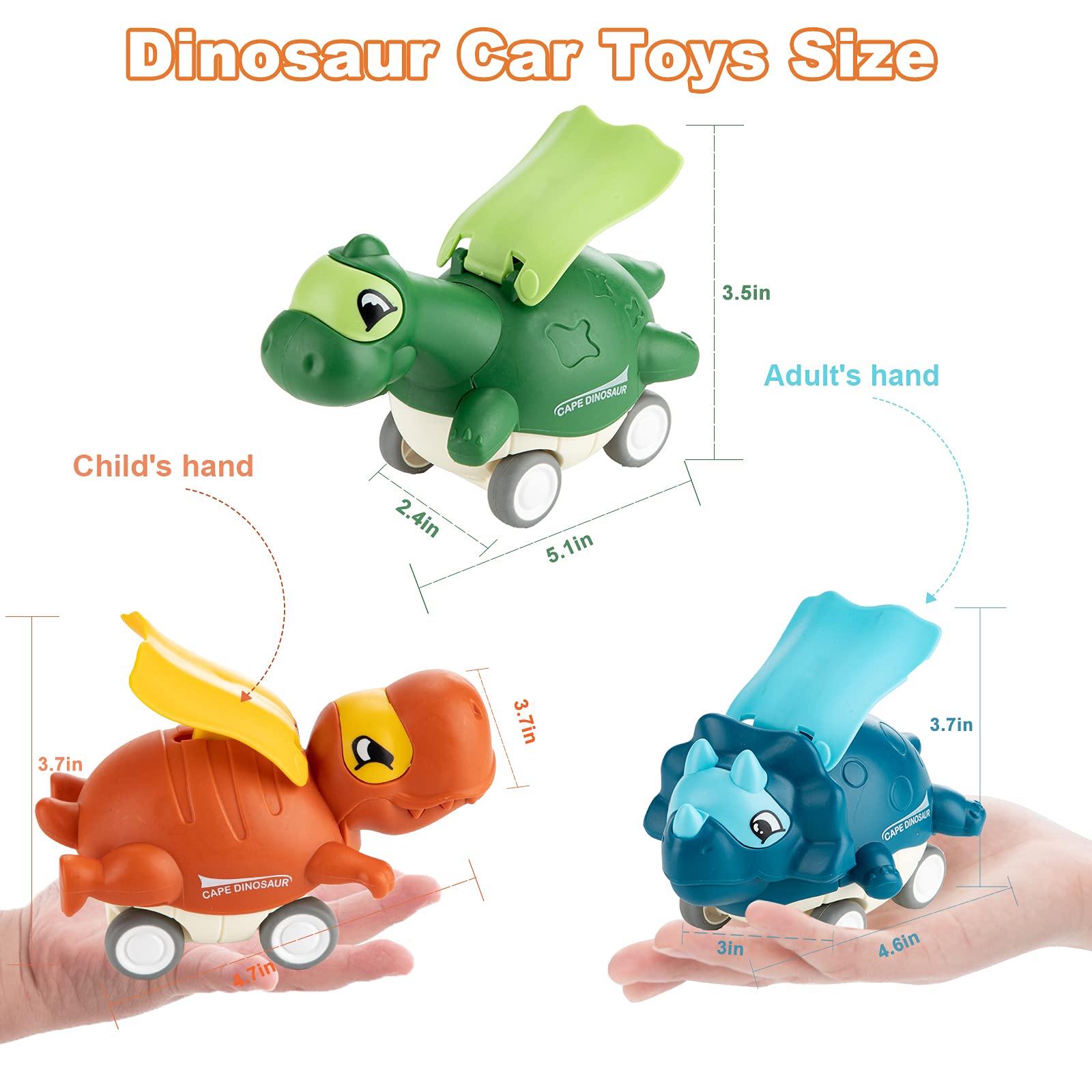 (🌲Christmas Sale- SAVE 50% OFF) Dinosaur Car Toys for Boys🔥Buy 3 Save 10%