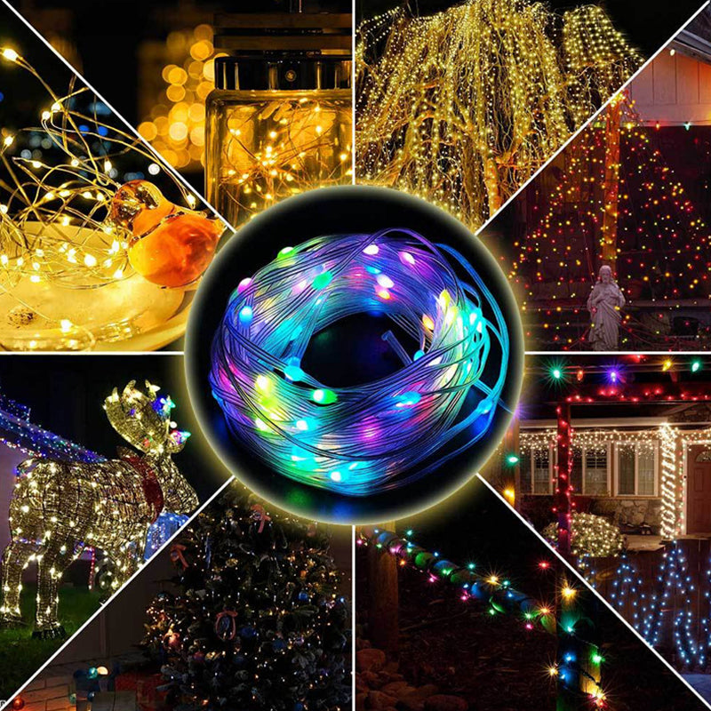 (🎁2024 Neujahr Heißer Verkauf🎁Letzter Tag- 49% OFF💦)💡🌈Bunte Fernbedienungslichter😎
