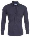 Oxford Stretch Zip Shirt (Buy 2 Free Shipping)