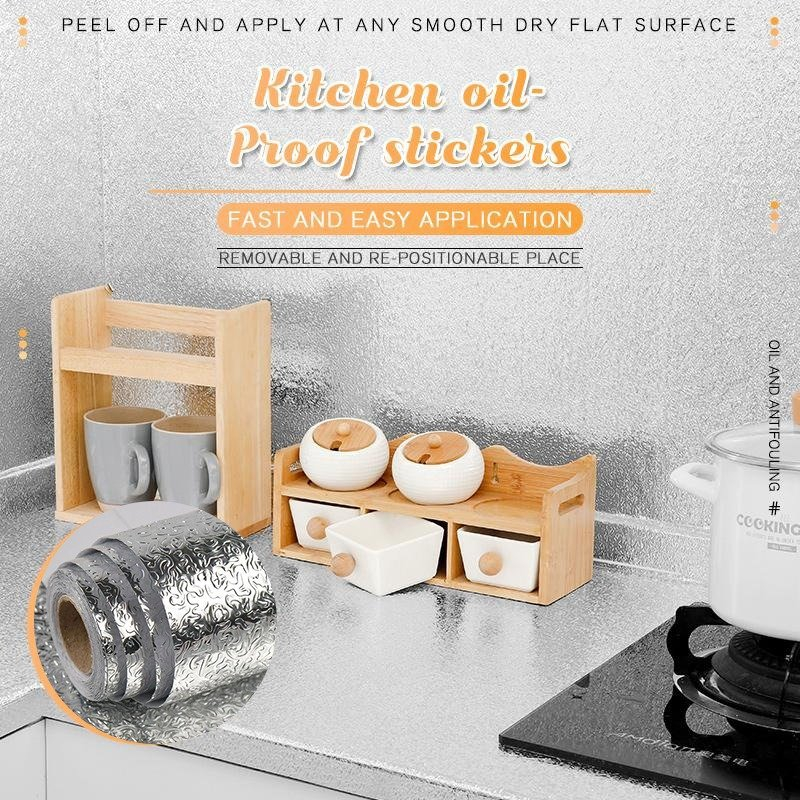 (🔥Last Day Promotion-49% OFF)Kitchen Oil-proof Stickers