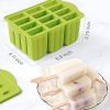 Last Day Promotion 50% OFF - 🔥Ice Cube Trays 12 Pack with Spill-Resistant Removable Lid, BPA Free