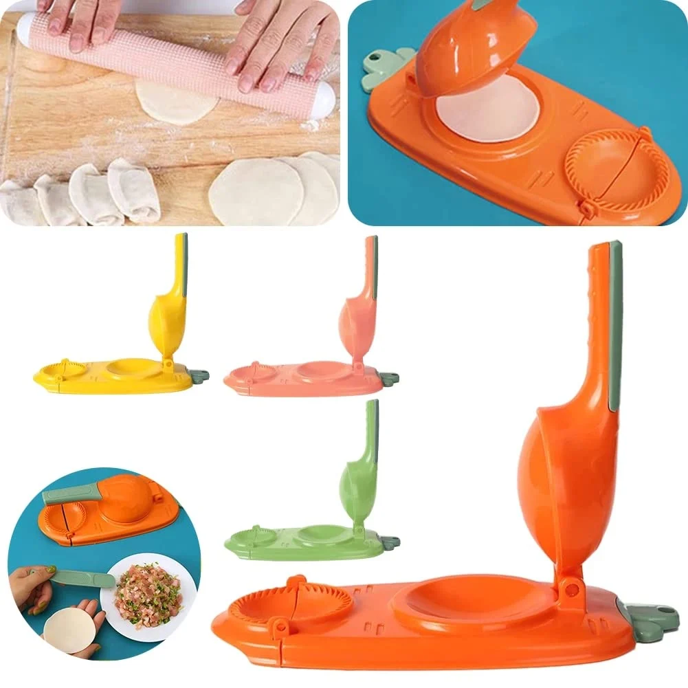 (Last Day Promotion - 48% OFF) New 2 In 1 Dumpling Maker For Kitchen, BUY 2 FREE SHIPPING