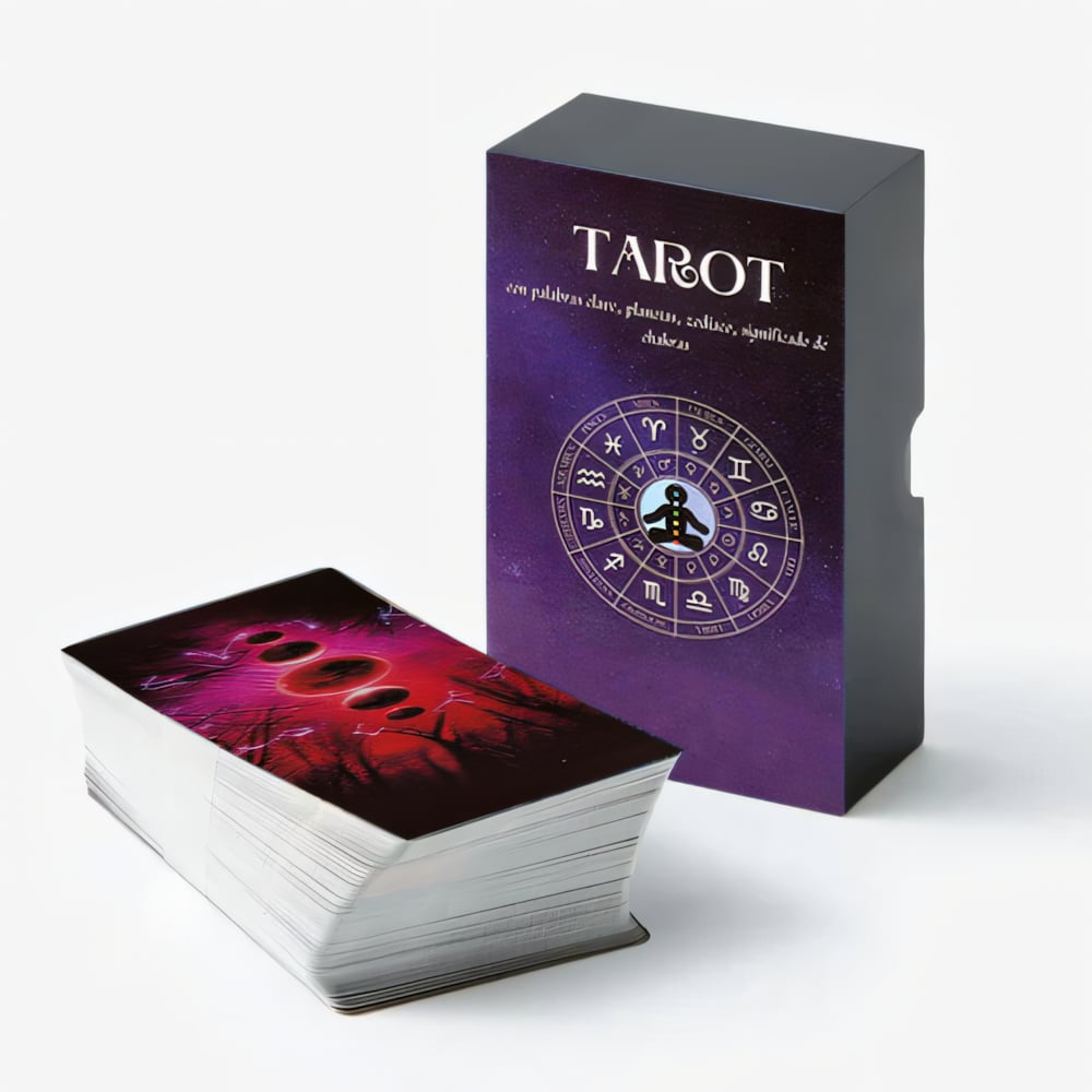 Learning Tarot Cards Deck With Meanings On Them