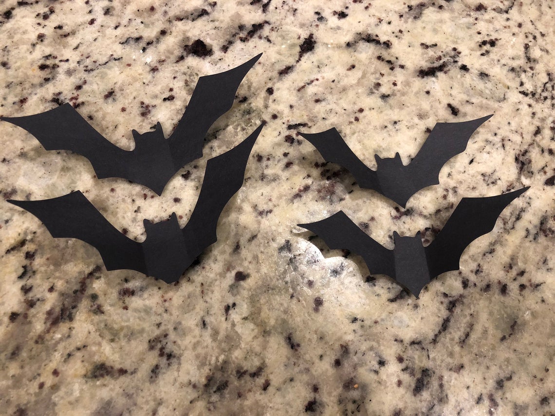 Handmade Halloween Bats