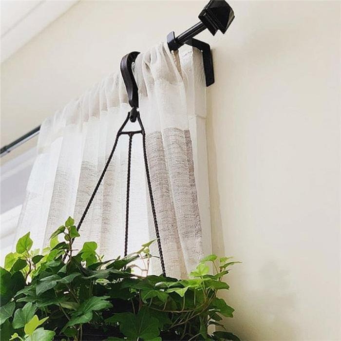 50% OFF No Drill Curtain Rod Brackets Holders, Buy 2 Get Extra 10% OFF