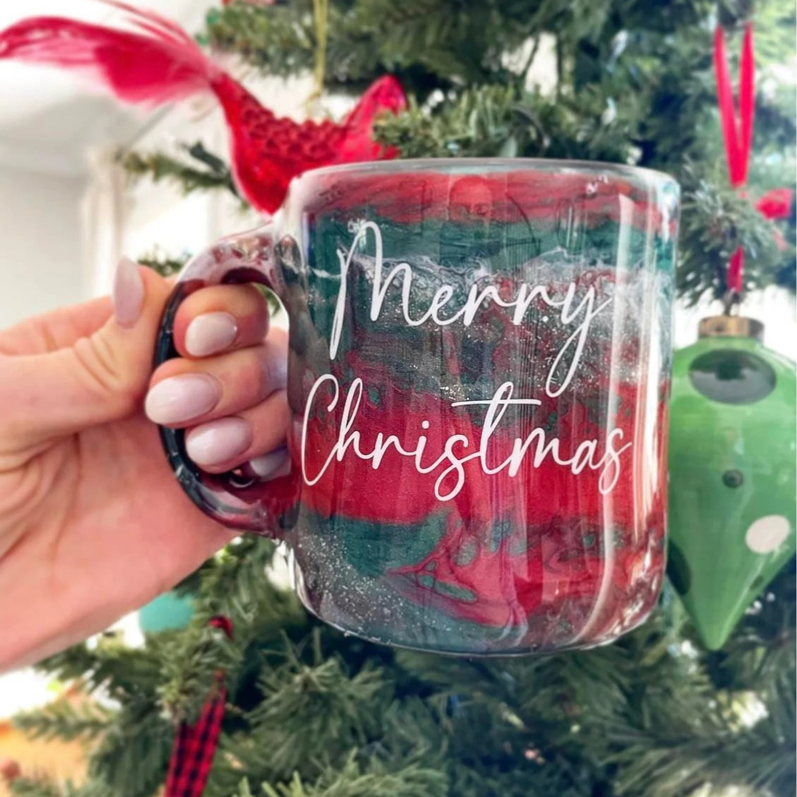 🌊✨Handmade Christmas Beach Mugs-（Save 49% on hot first week sales）