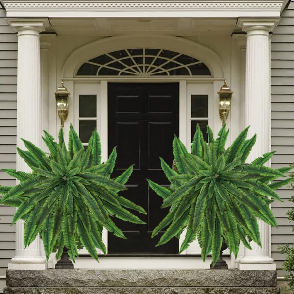 🔥 $9.98 On Sale Today Only 🌱 UV-Resistant Lifelike Artificial Boston Fern