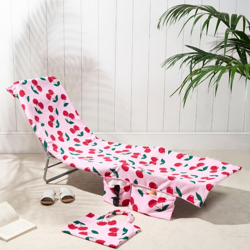 🔥Summer Hot Sale 70% OFF🎁Sun Lounger Towel in Bag with Pockets Storage