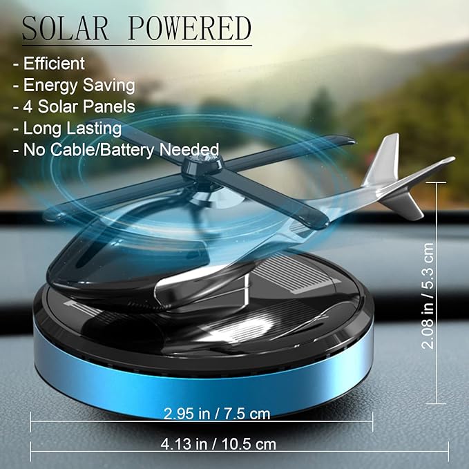 Solar car aromatherapy ornaments