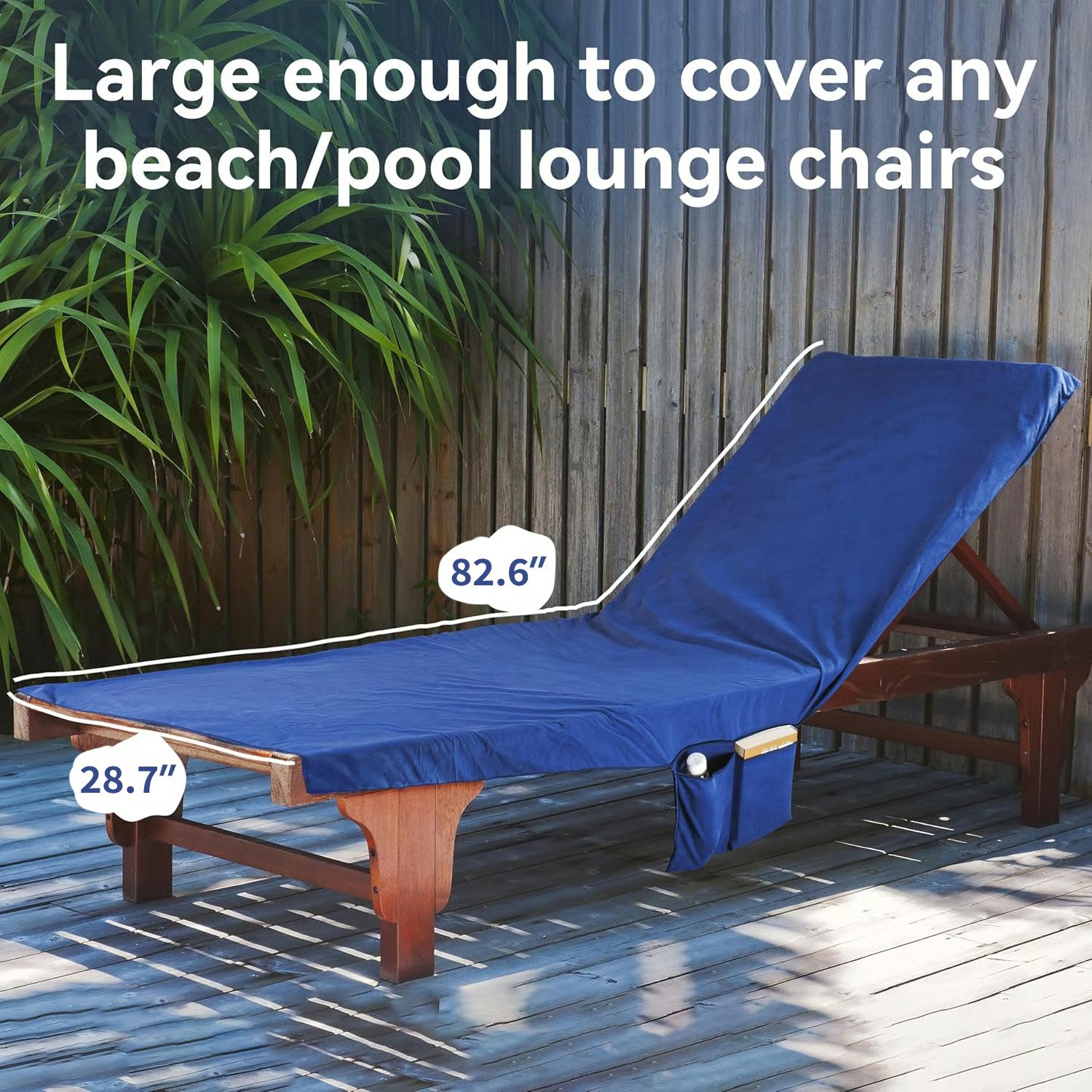 🔥Summer Hot Sale 70% OFF🎁Sun Lounger Towel in Bag with Pockets Storage