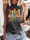 Women's Equality Hurts No One Print Tank Top