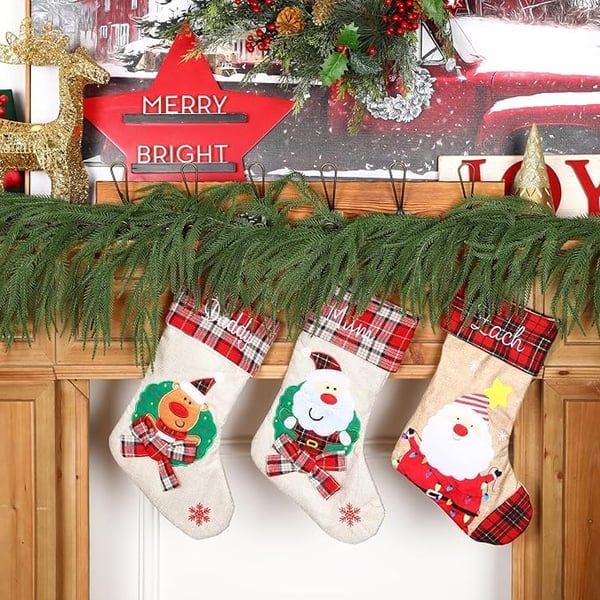 🎄(🔥Black Friday Sale: Save at least $20)🎄✨Natural Christmas Greenery - Real Touch Norfolk Pine Garland🌲