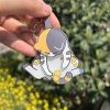 🔥Buy More Save More-😹Cat Keychain with Spinning Ball