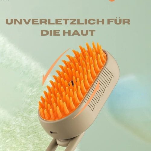 🔥Letzter Tag 49% Rabatt🐾3 in 1 Haustier Grooming Dampfbürste