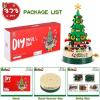 🎄Christmas Sale 49% Off- Christmas tree music box built with 361 building blocks🔥free shipping