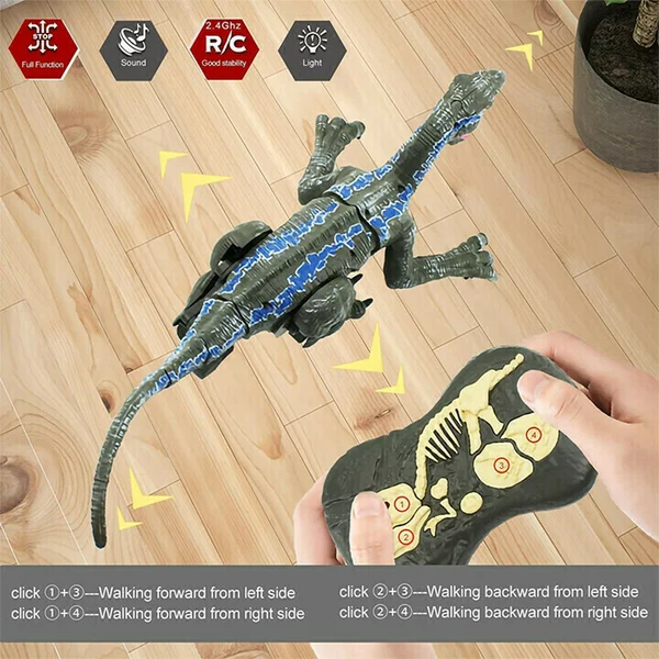 (🌲Early Christmas Sale- SAVE 50% OFF)Remote Control Dinosaur Toys(FREE SHIPPING)