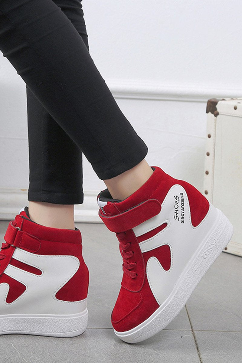 Women's Autumn and Winter Casual High-top Shoes