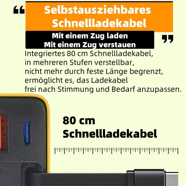 🔥LETZTER TAG 50% Rabatt- 3-in-1 GaN-Ladegerät⚡