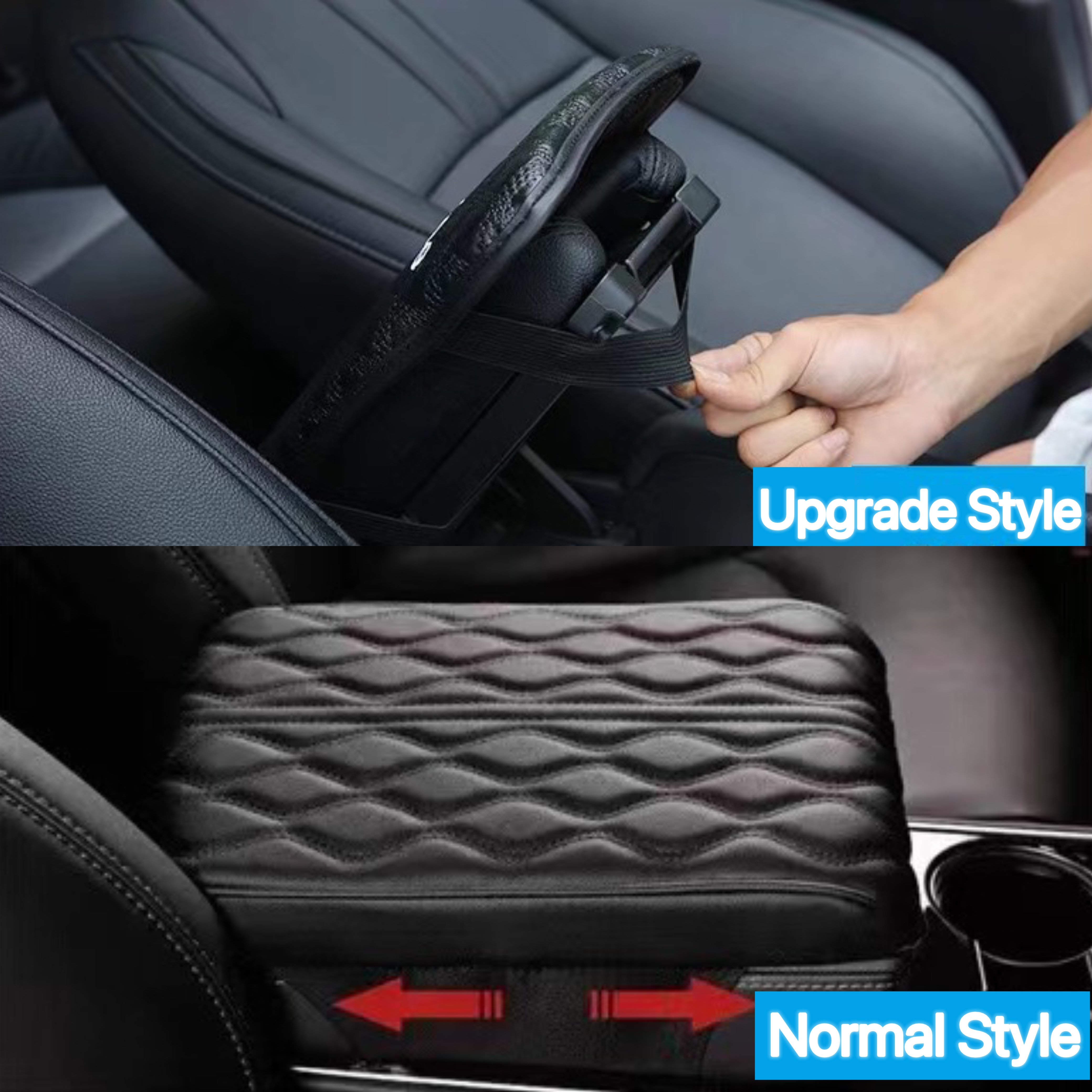 🎄TikTok Christmas Sale - 70% OFF🎄Memory Cotton Car Armrest Box Pad（Universal style）