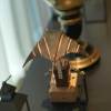 Artisan Handcrafted Wooden Manta Ray Automaton