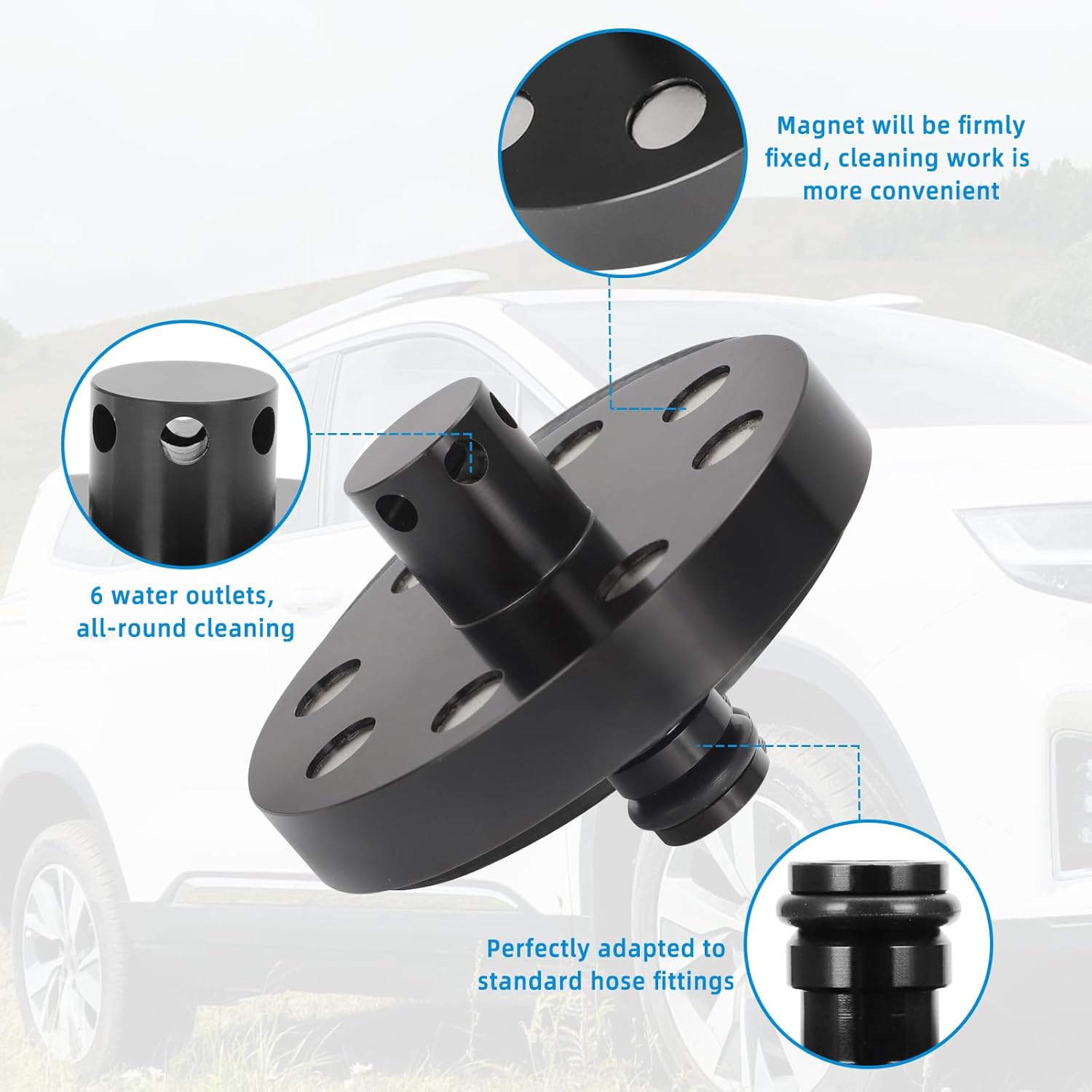 Aluminum O-Ring Chassis Cleaner Flusher Kit🚗