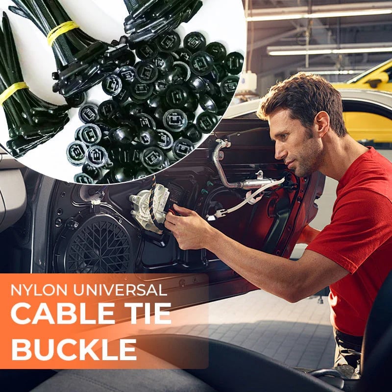 🔥Nylon Universal Cable Tie Buckle