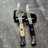 Tactical Hunting Knife - Semi-Automatic Outdoor EDC
