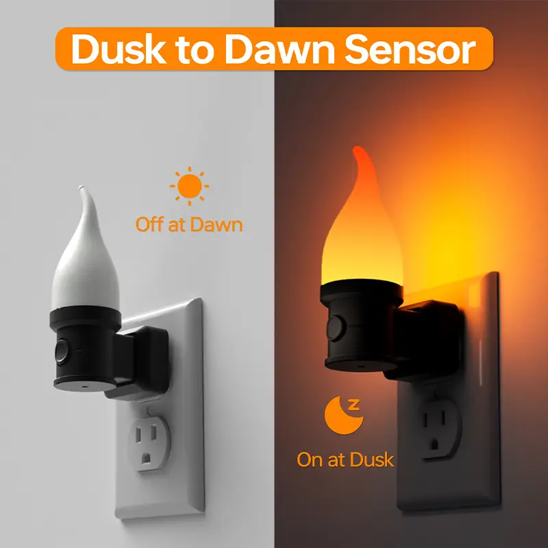 ✨Last Day Promotion - 70% OFF🎁🎄Flameless Candle Sensor Nightlight