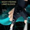 🔥🔥Wasserdichte Handschuhe mit LED-Taschenlampe - Praktische, langlebige, fingerlose Handschuhe