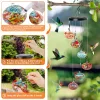 (🔥LAST DAY HOT SALE 59% OFF)-CHARMING WIND CHIMES HUMMINGBIRD FEEDERS GARDEN DECOR