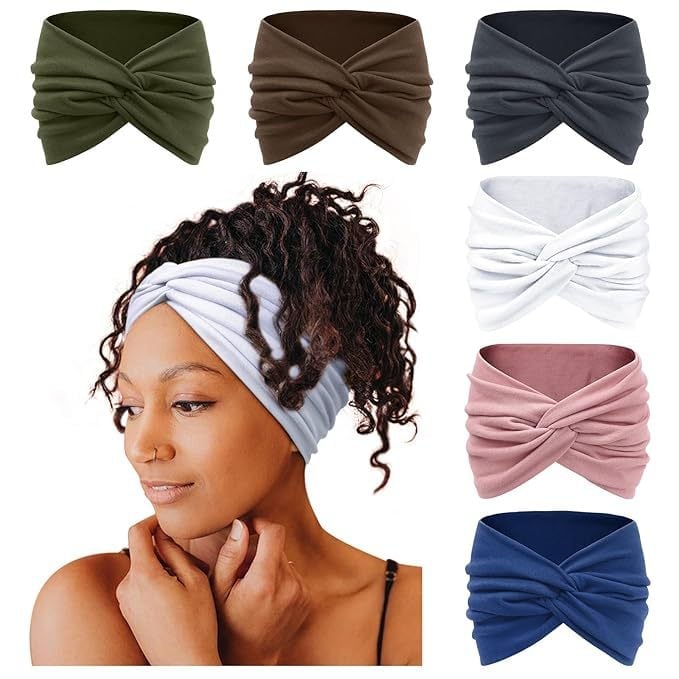 🏆Flash Sale⚡ 50K+ SOLD! Almost Gone-❤️🎀Women's Boho Style Leopard & Paisley Print Hair Band