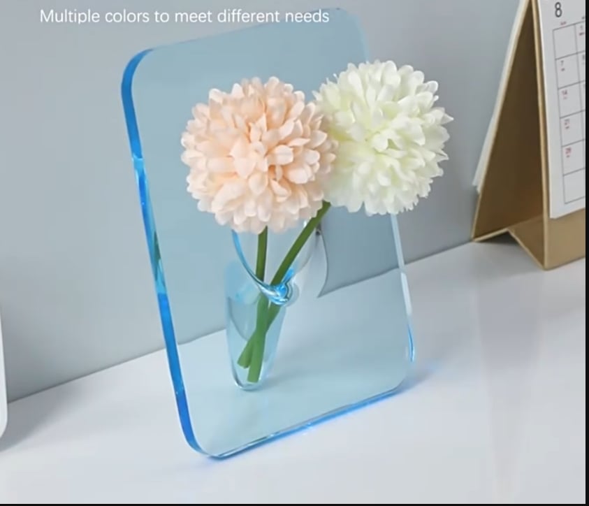 Tiktok Summer Sale🎉Transparent Photo Frame Vase💐