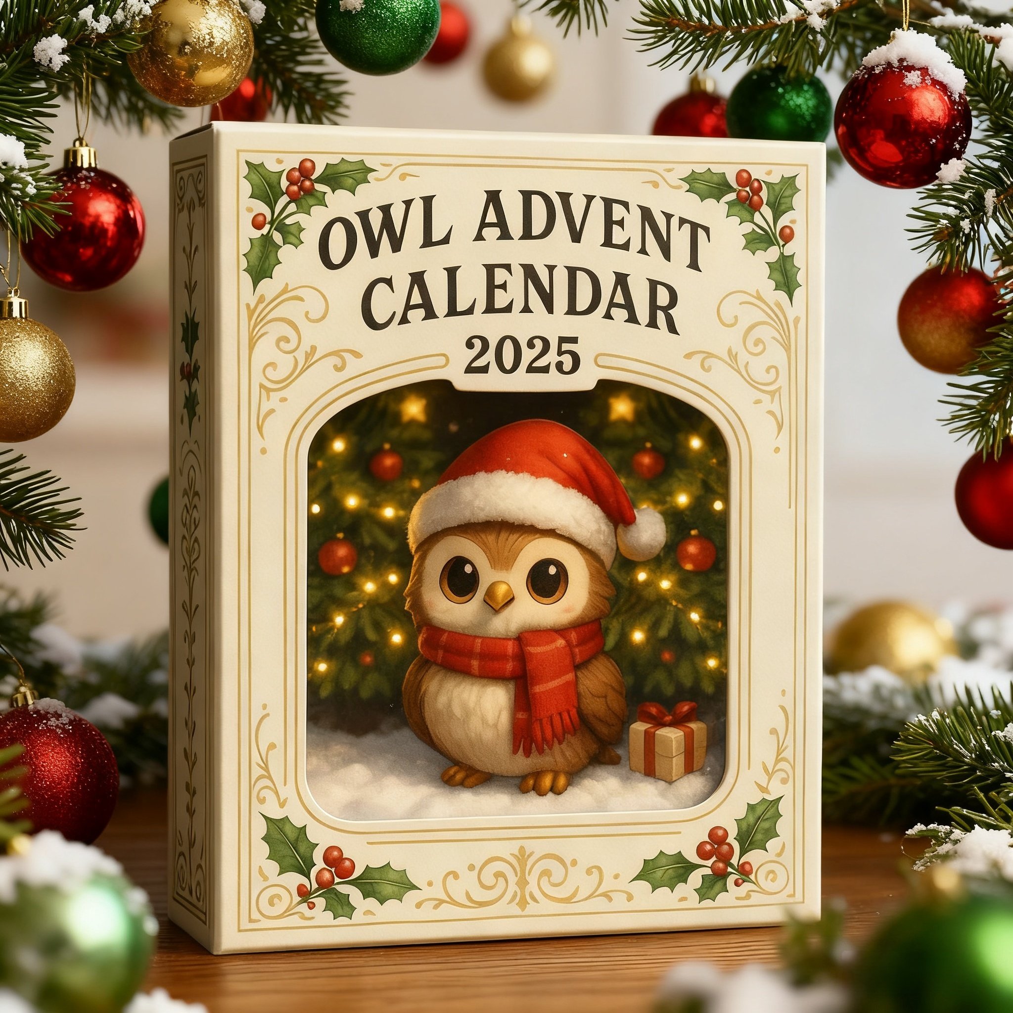 🔥Last Day 50% OFF -🎄Owl Advent Calendar 2025🎁 24 Gifts Inside!