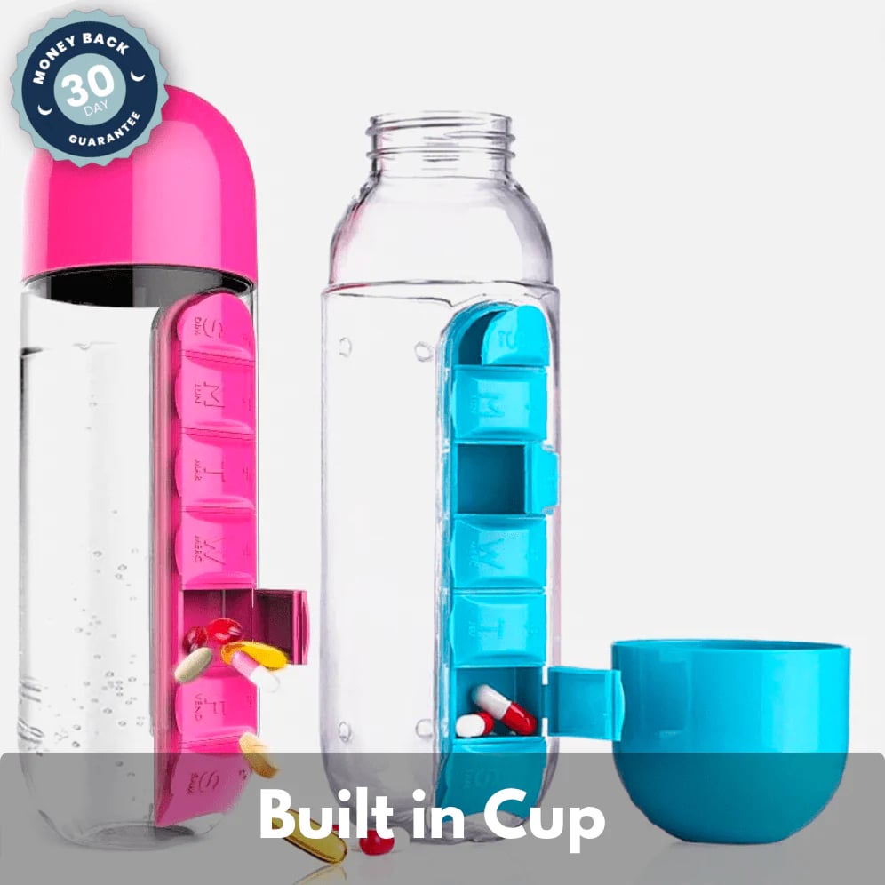 💥LAST DAY SALE 50% OFF💥3-in-1 Pillbox Bottle⚡BUY 2 FREE SHIPPING