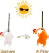 ⏰LAST DAY SALE 50% OFF💥Uv Color-Changing Chicken Pendant⚡Buy 2 Get 2 Free