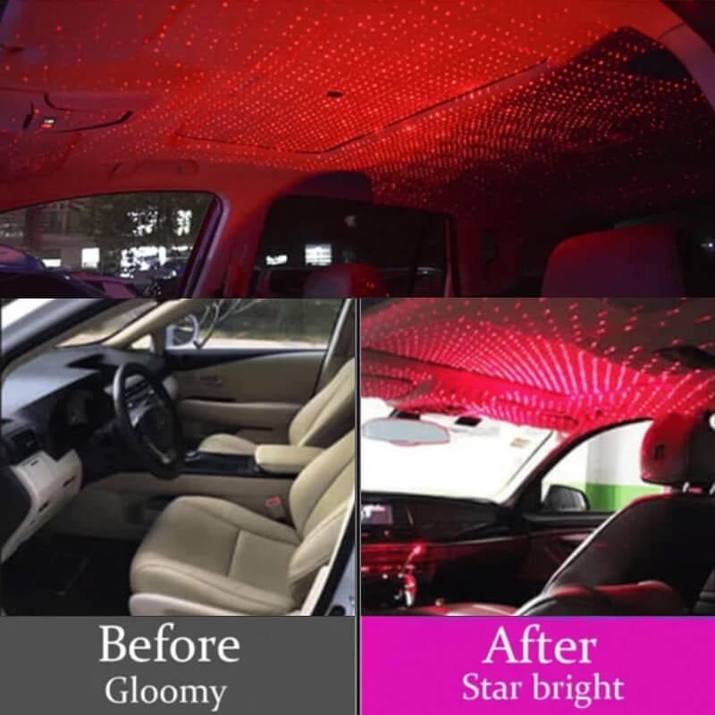 USB LIGHT CAR STAR PROJECTOR✨✨